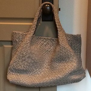 Falor Tan Italian Leather Handbag